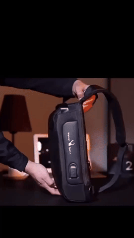 Anti- Theft Smart Secure Crossbody Bag